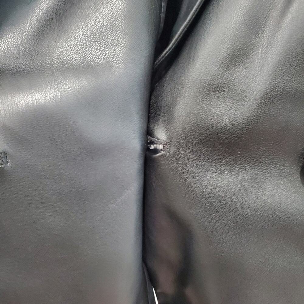 NWT Jason Wu Faux Leather Vest - Picture 4 of 9